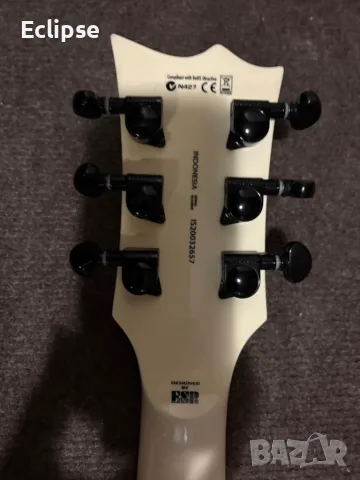 esp ltd ec 401 white с EMG 57/66 set, снимка 3 - Китари - 56119542