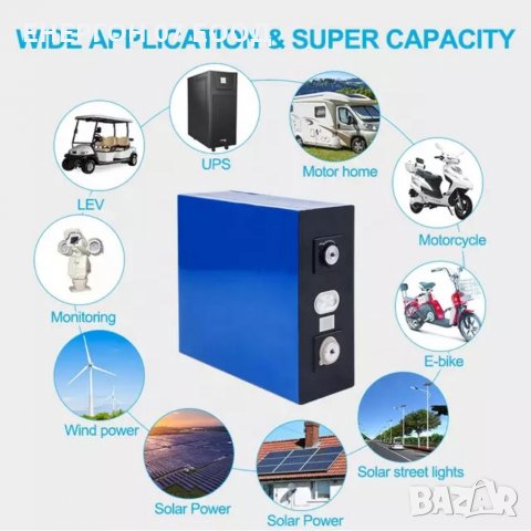 Lifepo4 310ач 3,2v lifepo4 батерия батерии соларни системи 