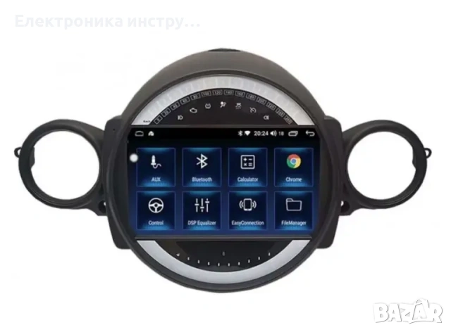 Android мултимедия CarPlay Android Auto + Камера Mini R56 R60 2007-2014, снимка 3 - Аксесоари и консумативи - 53928295