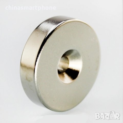 40x10mm-6,5мм отвор неодимов МАГНИТ N52, Neodymium magnet magnit neodimo, снимка 10 - Други стоки за дома - 30044558