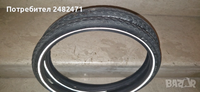 Brompton, dahon, гуми 16х1.1/3 Schwale marathon, green guard