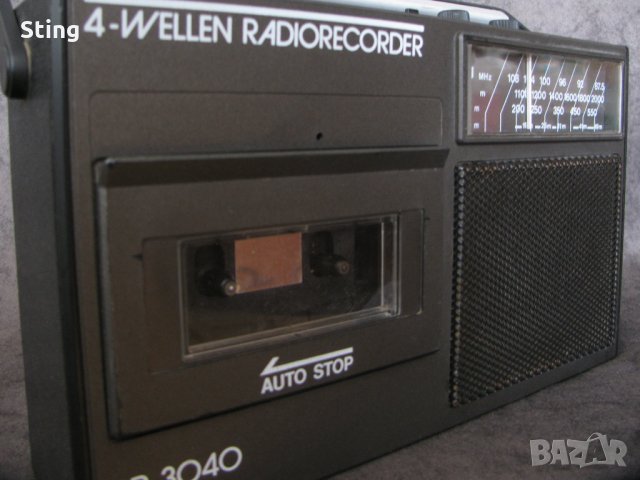 RR-3040 , Старо радио , Радиокасетофон Отл. от 70 те, снимка 1 - Радиокасетофони, транзистори - 35557712