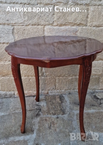 Елегантна винтидж маса, снимка 16 - Маси - 54045809