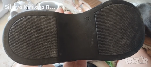 Сандали черни платформа , снимка 2 - Сандали - 51372043