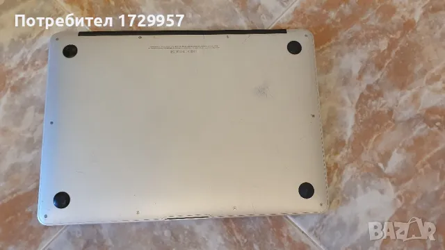 Apple MacBook Air 13.3" А1466-2012 -I5 512GB SSD 8GB RAM, снимка 4 - Лаптопи за дома - 50238296