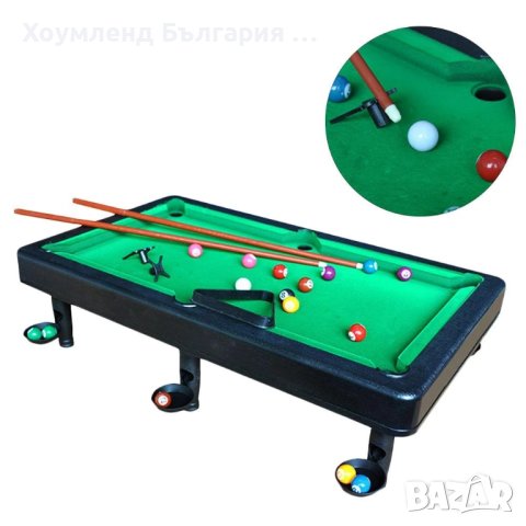 Детски билярд с 15 топки и две щеки, снимка 3 - Играчки за стая - 42904045