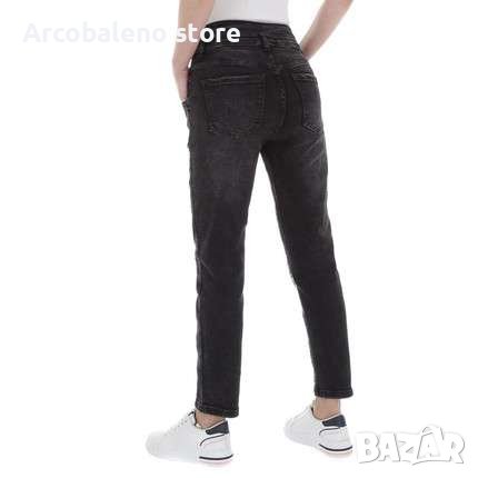 Дамски дънки с висока талия, 2цвята , снимка 8 - Дънки - 38341253