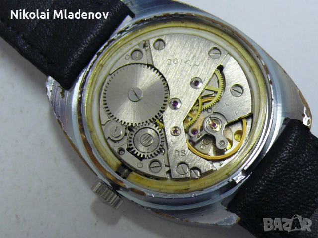 Съветски Ракета Мъжки ръчен часовник, работещ с Дата, снимка 15 - Мъжки - 53067057