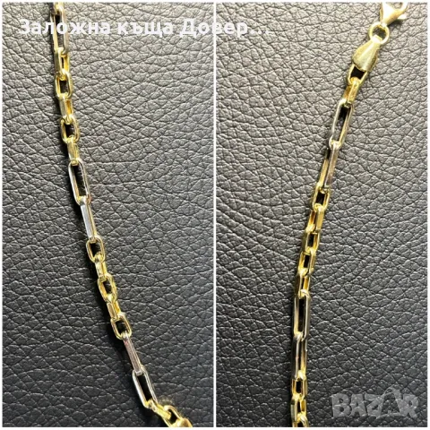 Златни гривни zlaten 14 K 585 gold griwna grivna, снимка 8 - Гривни - 50132823