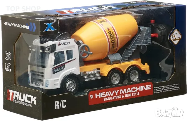 Камион миксер за цимент с дистанционно управление, снимка 5 - Коли, камиони, мотори, писти - 48774463