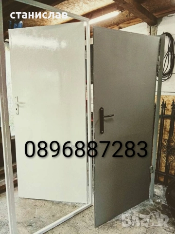 Метални врати за мазета Бургас 