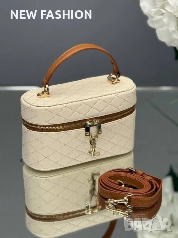 Дамски Кожени Чанти ✨ YVES SAINT LAURENT , снимка 5 - Чанти - 50664192