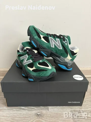 New Balance 9060 Team Forest Green, снимка 3 - Маратонки - 56070944