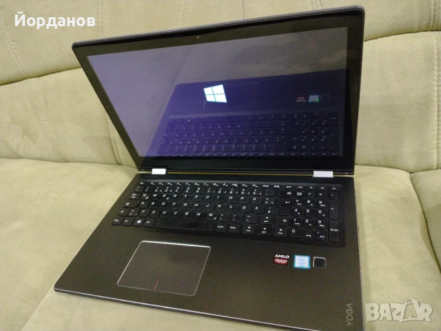 Lenovo Yoga 15.6'' Led Touch /i7-7500U/8gb.ram./120gb.ssd/Radeon R7 360, снимка 5 - Лаптопи за работа - 50594667