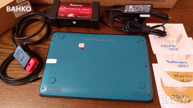 Комплект aвтодиагностика за коли и камиони с лаптоп с тъчскрийн екран, снимка 3 - Аксесоари и консумативи - 52188177