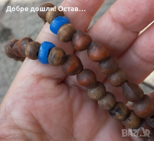 3 стари Броеници: Стара дървена молитвена броеница от Тибет, червена, дърво, снимка 14 - Антикварни и старинни предмети - 32730587