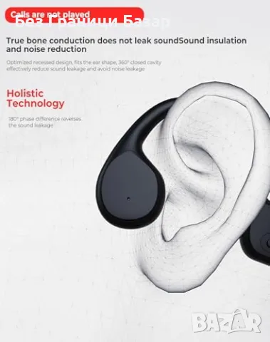 Нови Слушалки за плуване спорт IPX8 + 32GB MP3 костна проводимост, снимка 7 - Bluetooth слушалки - 49648418