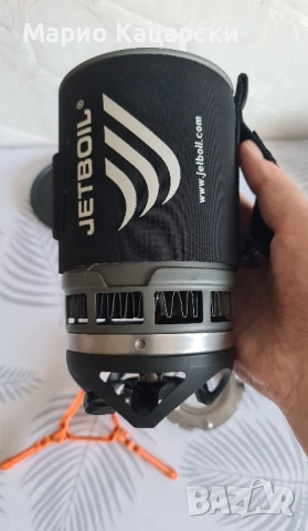 Jetboil carbon zip с coffee set и адаптер за съдове , снимка 4 - Газови котлони - 51525403