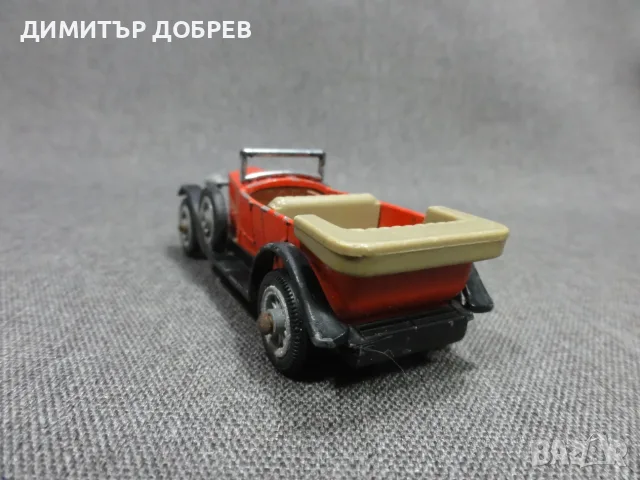 СТАРА РЕТРО СОЦ ГДР МЕТАЛНА КОЛИЧКА МАЩАБЕН МОДЕЛ SIMSON SUPRA 1925 ESPEWE 1/50, снимка 3 - Колекции - 56096556