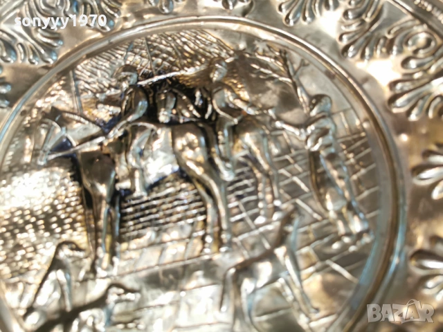 МЕДНА ДЕКОРАЦИЯ ЗА СТЕНА 1604261748LCHERY1, снимка 4 - Антикварни и старинни предмети - 54218856