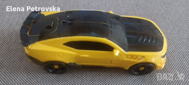 Бъмбълби Трансформърс кола - пистолет изтрелвачка + два пистолета стрелящи меки рингове , снимка 2 - Коли, камиони, мотори, писти - 52678006