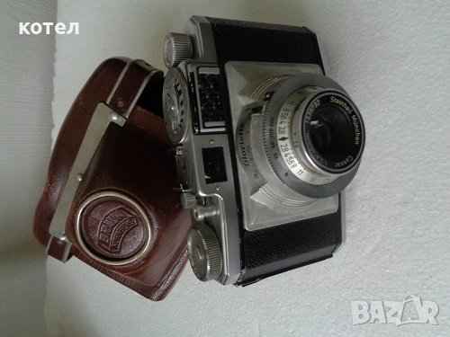 Продавам: Braun Nürnberg Gloriette Vero Kamera Steinheil München Cassar 1:2,8 / 45mm Objektiv, снимка 1 - Фотоапарати - 37052807