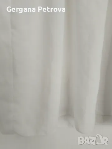 Ефирен италиански бял топ, снимка 4 - Корсети, бюстиета, топове - 50149765