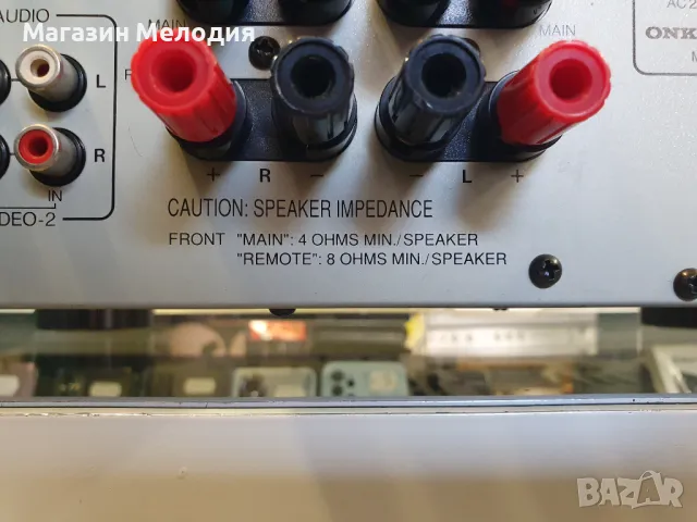 Ресийвър Onkyo TX-7830 Две по 90 вата на 4 ома. В отлично техническо и визуално състояние., снимка 10 - Ресийвъри, усилватели, смесителни пултове - 48247548