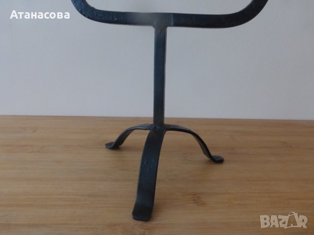 Свещник ковано желязо СБХ 3, снимка 3 - Декорация за дома - 42784780