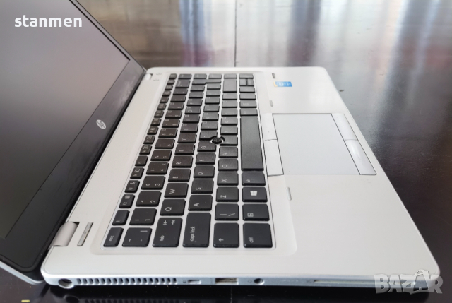 Продавам лаптоп HP EliteBook Folio 9480m/4х2ghzThr/4gb/SSD128gb/мат14сКам/НОВАбат/Профилактиран/Ал.К, снимка 7 - Лаптопи за дома - 44726763