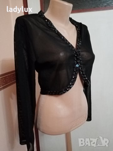 Елегантно Болеро, Размер S/M. Код 1730, снимка 9 - Жилетки - 36679956