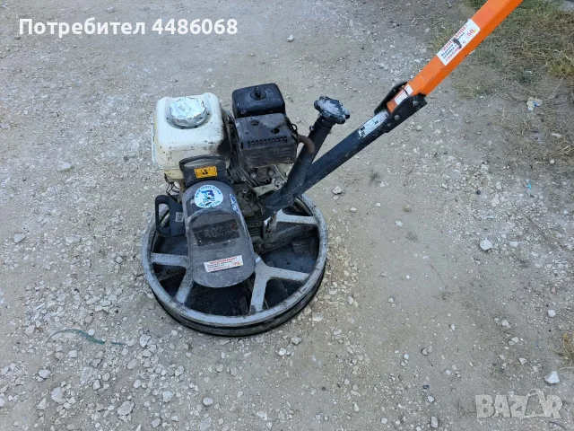 пердашка, хеликоптер за шлайфане на пресен бетон, Belle 600 pro, honda gx160 двигател , снимка 3 - Други инструменти - 55908470
