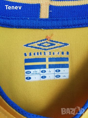 Sweden Umbro футболна тениска фланелка Швеция L 2004 , снимка 3 - Тениски - 37750765