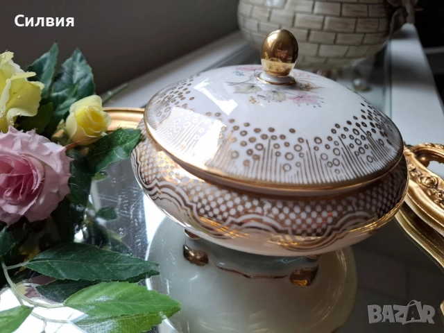 Порцеланова кутия с капак 