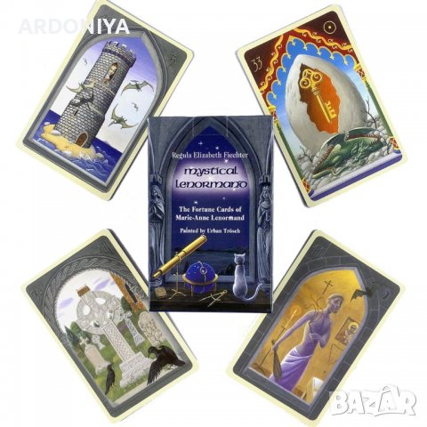 Mystical Lenormand Oracle - карти Ленорман, снимка 4 - Други игри - 39142617