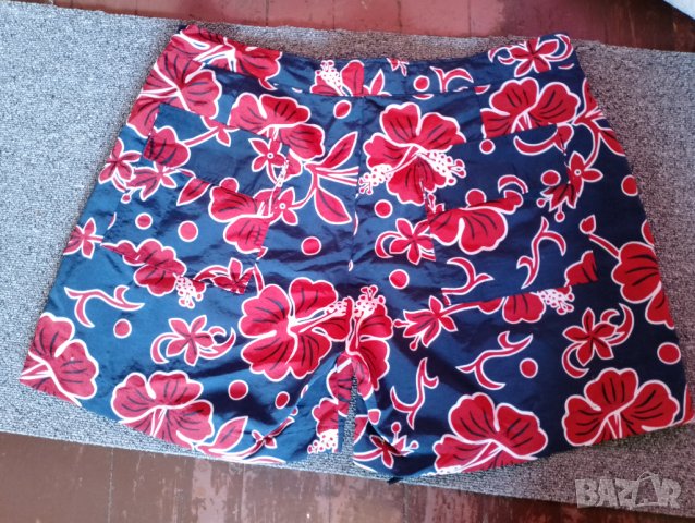 Тъмно сини мъжки къси панталони Шорти за плаж Л, снимка 2 - Бански - 37560752