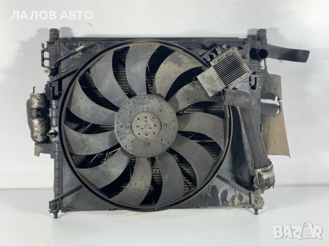 Климатичен радиатор Воден Радиатор Перка дифузьор  Мерцедес Mercedes ML W163 2.7CDI A1635001004