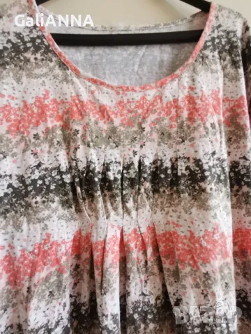 СТРАХОТНА ТУНИКА ЕФЕКТЕН ДЕСЕН 3XL-4XL, снимка 5 - Туники - 50428573