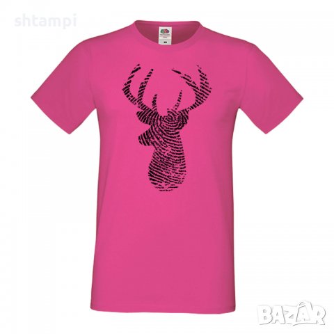 Мъжка тениска Deer 3 Елен Животно,Изненада,Подарък,Празник , снимка 6 - Тениски - 36813789