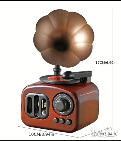 Мизикална кутия - Ретро грамофон, снимка 2 - Художествена литература - 47509060