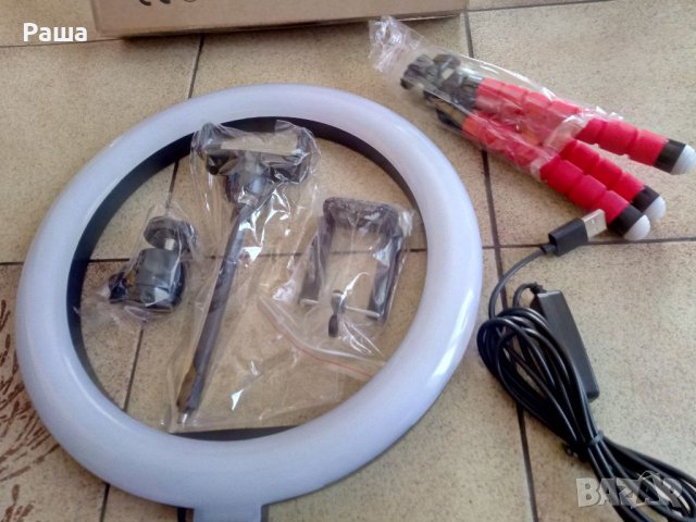 Селфи ринг 26 см, снимка 3 - Селфи стикове, аксесоари - 39093202