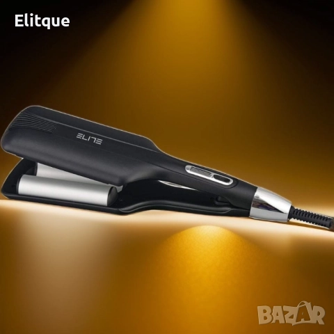 Ретро преса за коса за направа на S вълни ELITE, снимка 4 - Друга електроника - 52853939