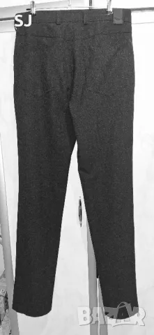 мъжки класически панталон, тъмно сив, размер32/34, снимка 2 - Панталони - 48066960