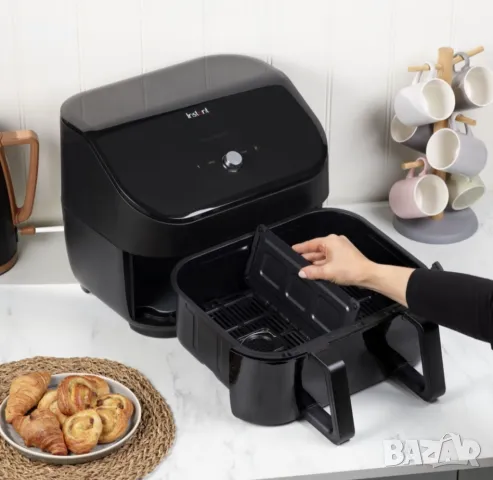Instant Vortex PLUS VersaZone Air Fryer 8.5 л. Еър фраер, снимка 5 - Фритюрници - 50182061