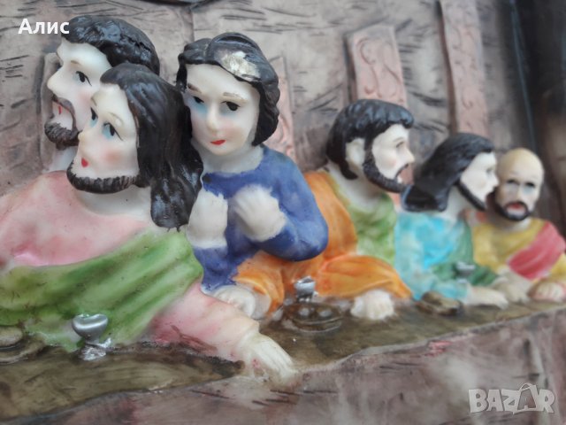 тайната вечеря пано,барелеф, снимка 7 - Пана - 38855790