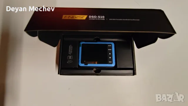 Преносим цифров осцилоскоп и сигнал генератор FNIRSI DSO-510, снимка 4 - Друга електроника - 56076058