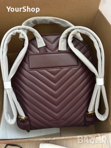 Раница PINKO чисто нова в цвят бордо, снимка 3 - Раници - 54061318