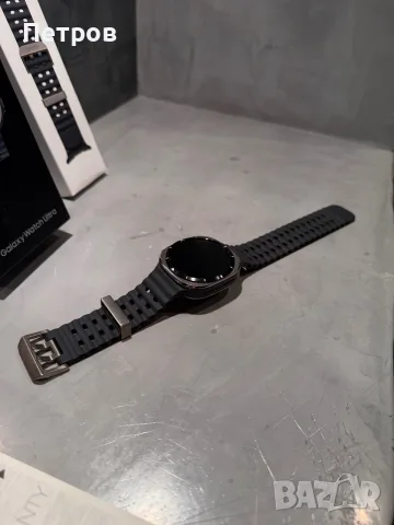 КАТО ЧИСТО НОВ Samsung Galaxy Watch Ultra LTE Titanium Silver, снимка 2 - Смарт часовници - 56261221