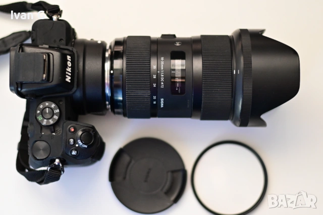 Обектив Sigma 18-35mm f/1.8 DC, F Mount (за Nikon), снимка 7 - Обективи и филтри - 54269064