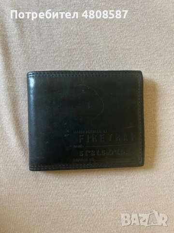 Мъжки портфейл Firetrap, снимка 2 - Портфейли, портмонета - 56177448
